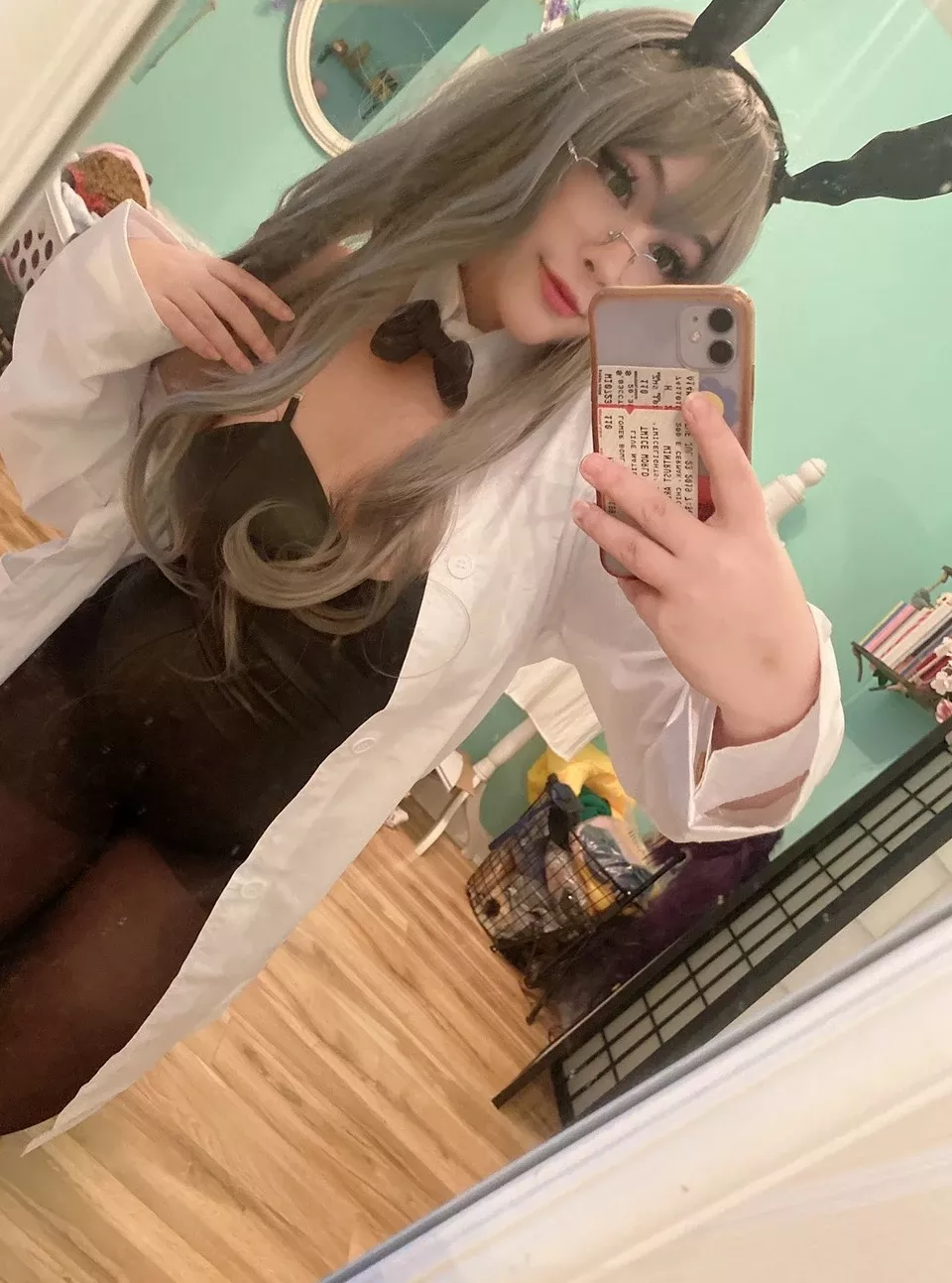 月14 日） 【cosplay】 年11 科学怪人�C 美人cosplay 兔子双叶（2021