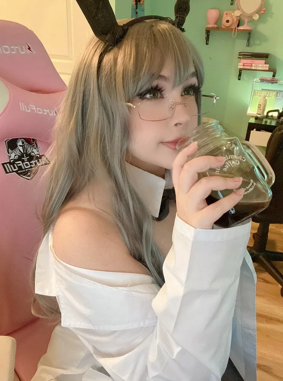 月14 日） 【cosplay】 年11 科学怪人�C 美人cosplay 兔子双叶（2021