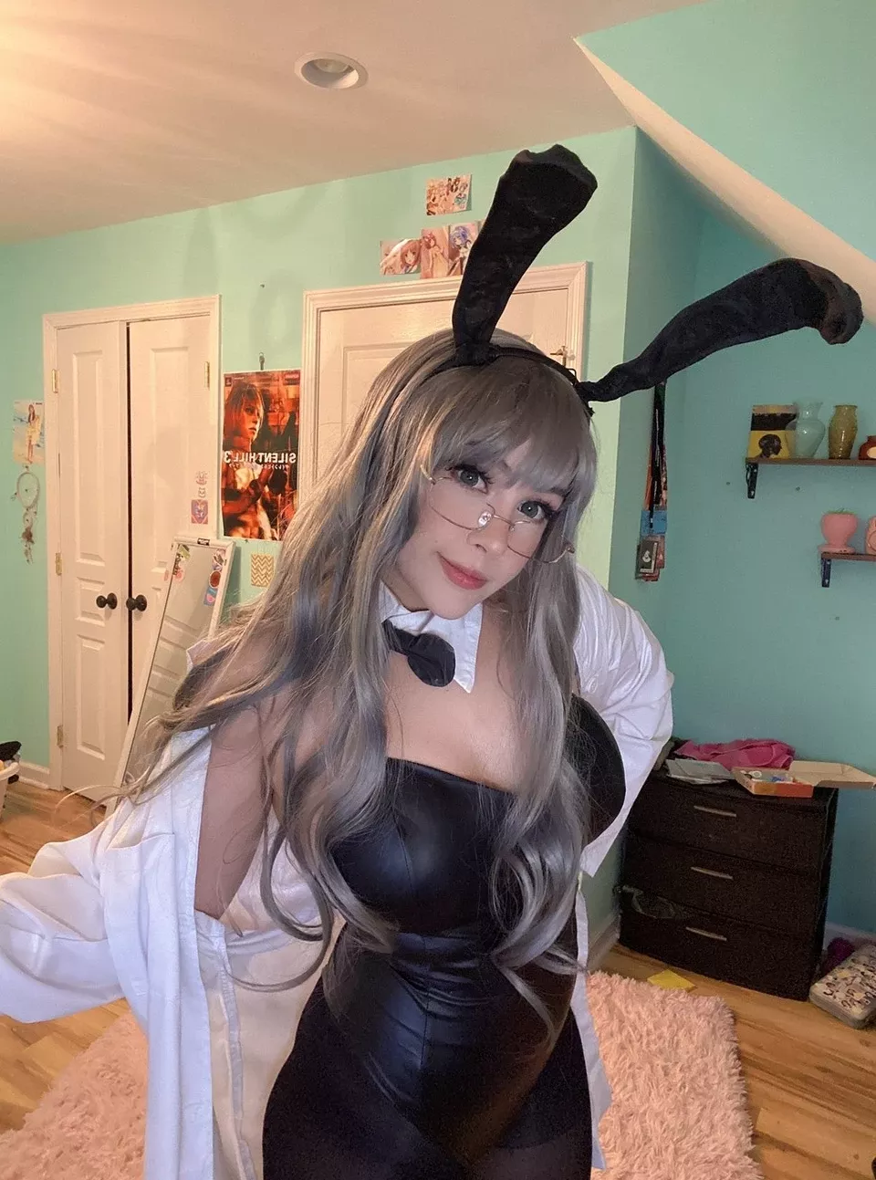 月14 日） 【cosplay】 年11 科学怪人�C 美人cosplay 兔子双叶（2021