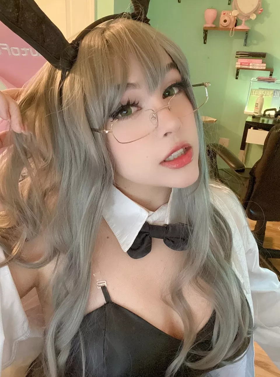 月14 日） 【cosplay】 年11 科学怪人�C 美人cosplay 兔子双叶（2021