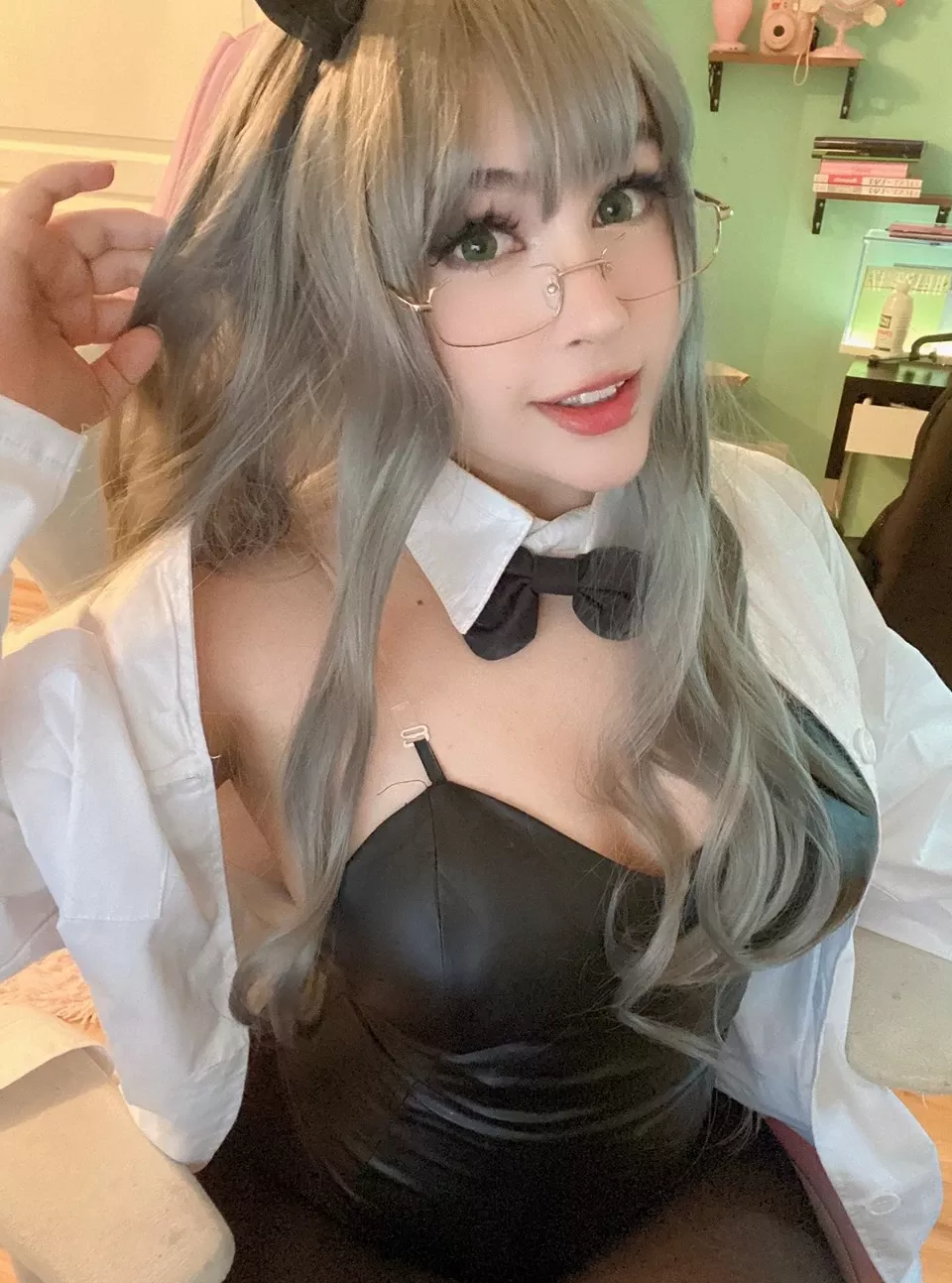 月14 日） 【cosplay】 年11 科学怪人�C 美人cosplay 兔子双叶（2021