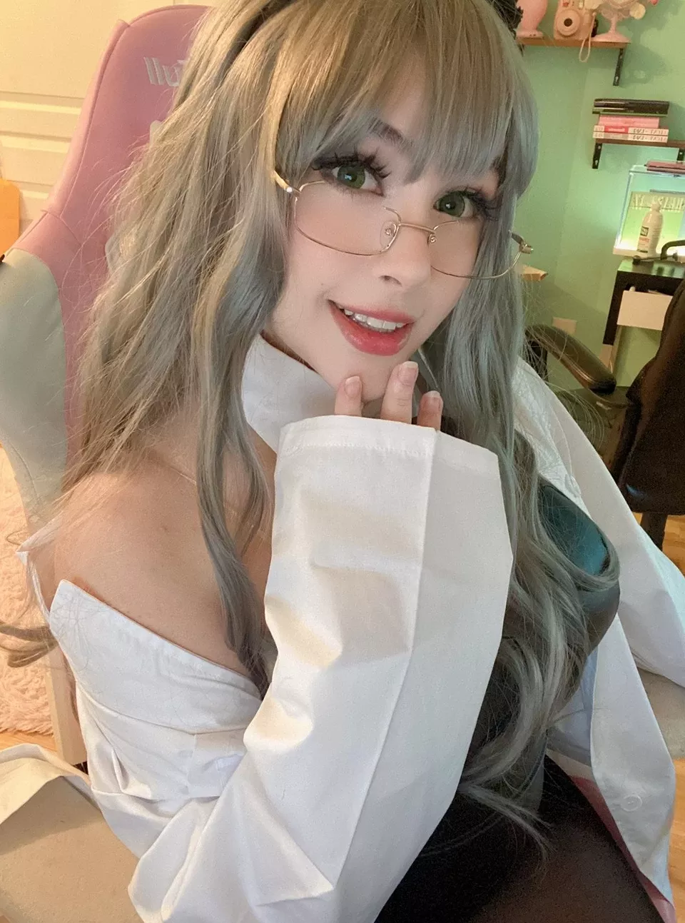 月14 日） 【cosplay】 年11 科学怪人�C 美人cosplay 兔子双叶（2021