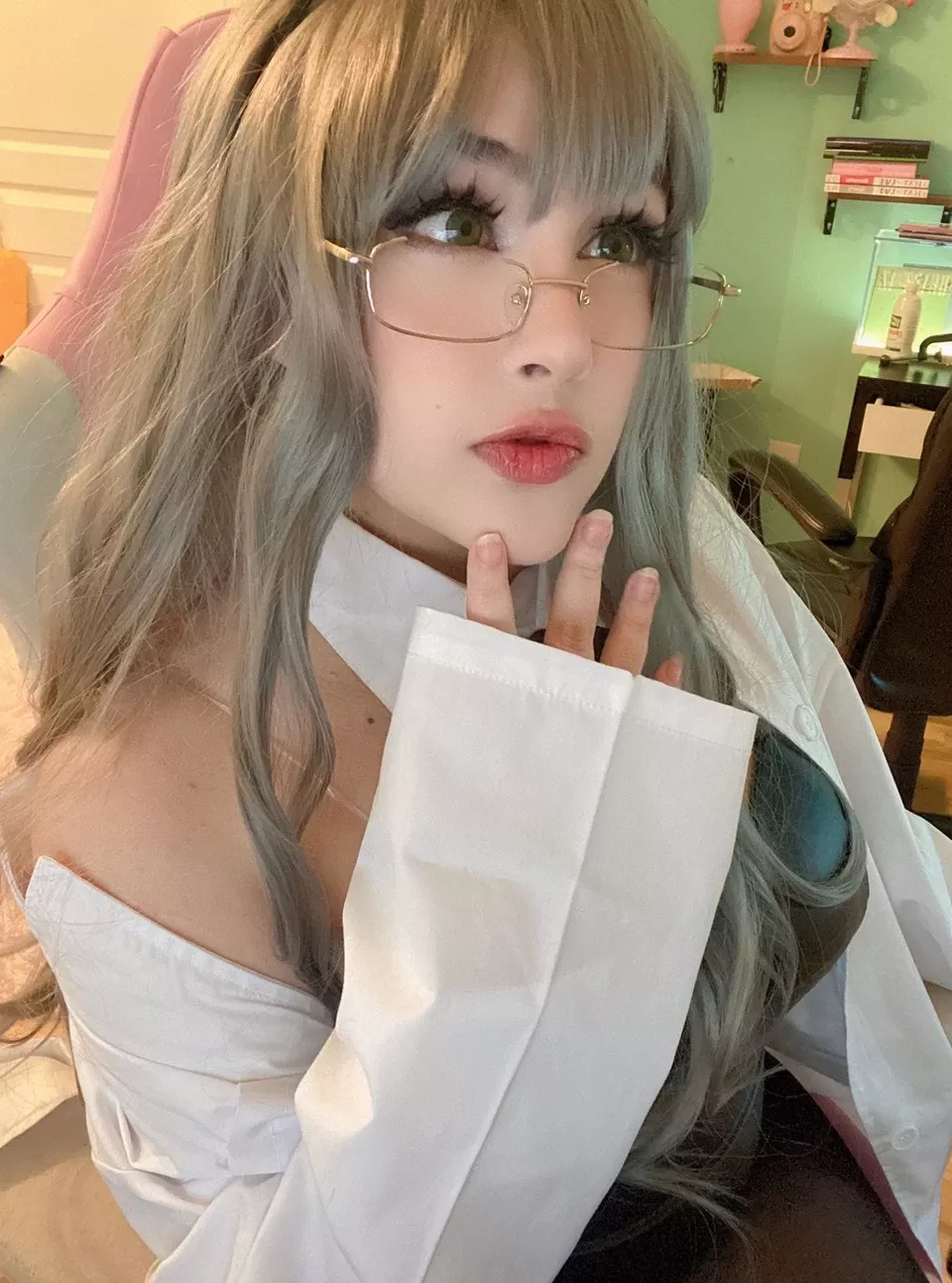 月14 日） 【cosplay】 年11 科学怪人�C 美人cosplay 兔子双叶（2021