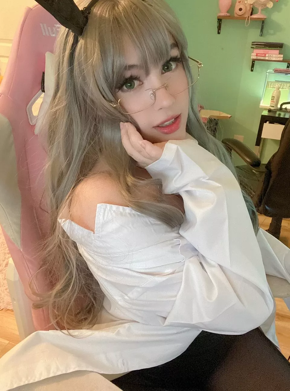 月14 日） 【cosplay】 年11 科学怪人�C 美人cosplay 兔子双叶（2021