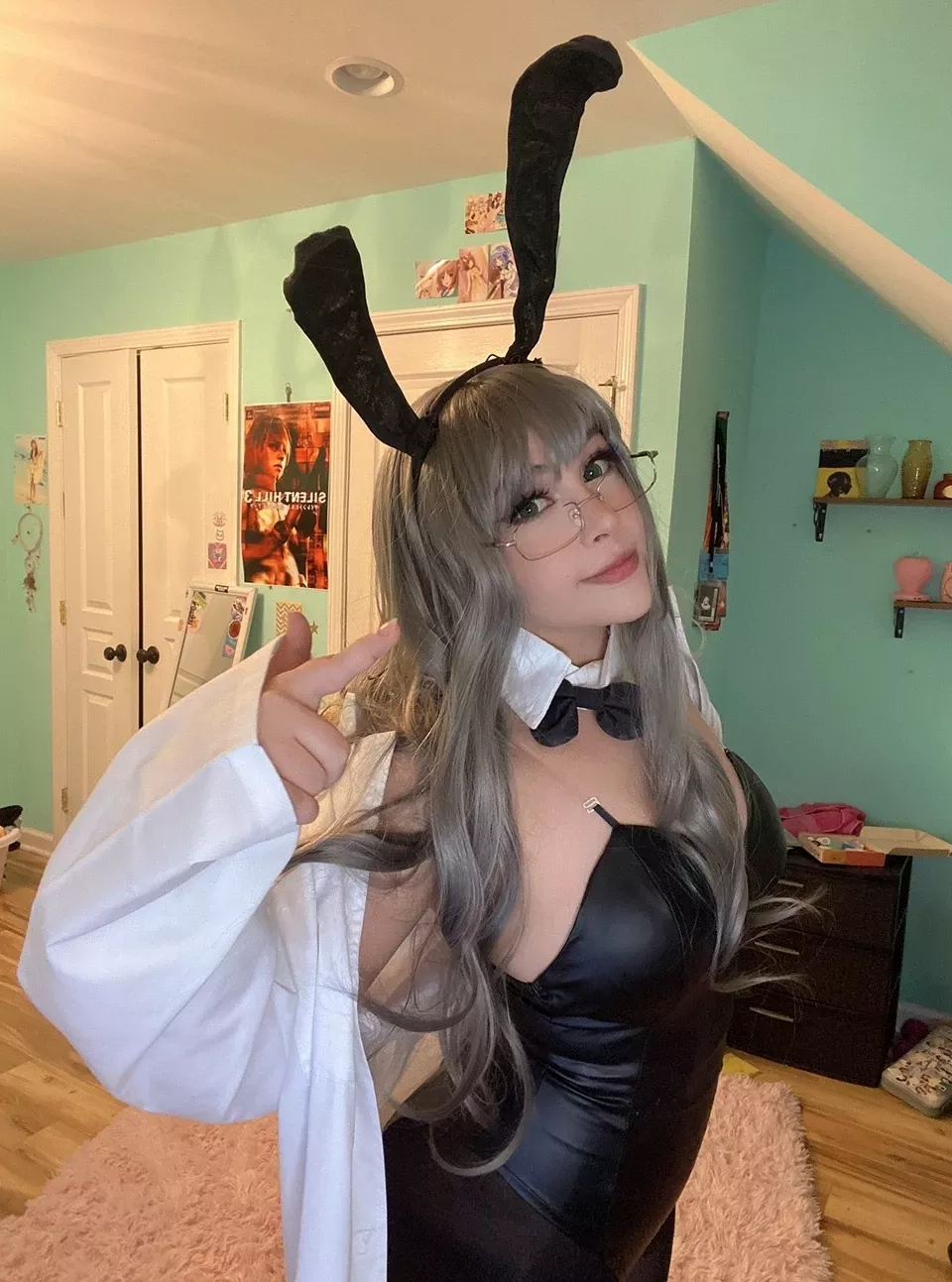 月14 日） 【cosplay】 年11 科学怪人�C 美人cosplay 兔子双叶（2021