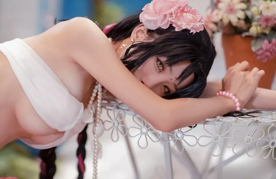 【水淼aqua】 杀生院泳服 尤物cosplay