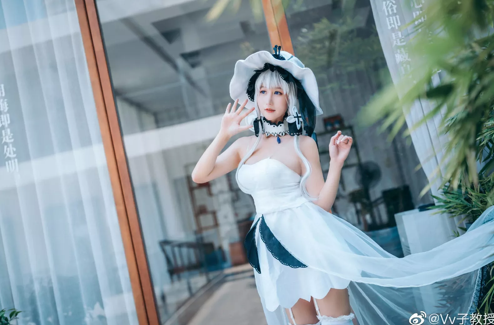 光辉 (9P) 碧蓝航线 尤物cosplay Vv子教授