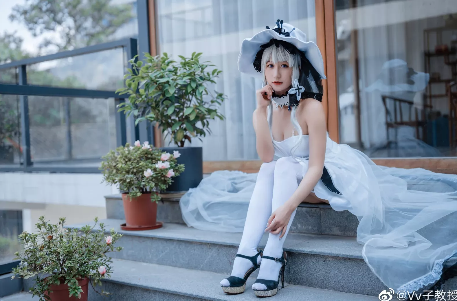 光辉 (9P) 碧蓝航线 尤物cosplay Vv子教授