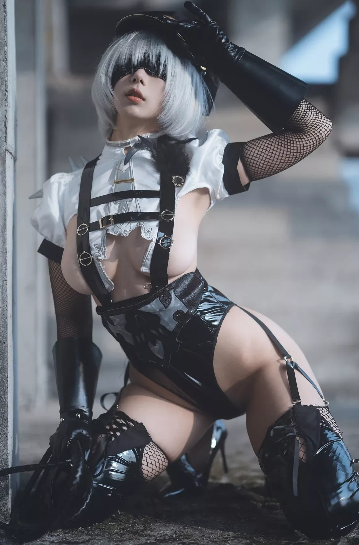 cosplay 女神cosplay 云溪溪奶桃2b同人