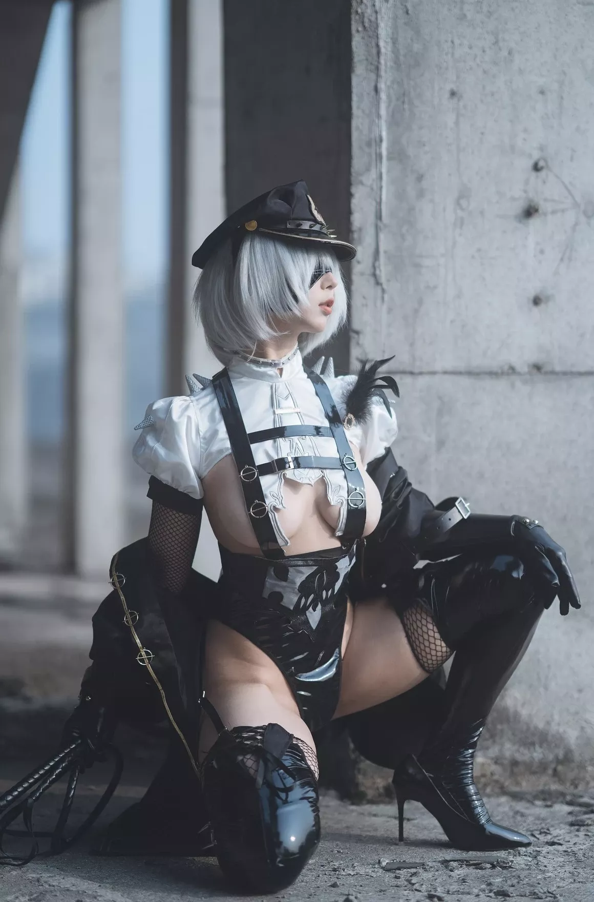 cosplay 女神cosplay 云溪溪奶桃2b同人