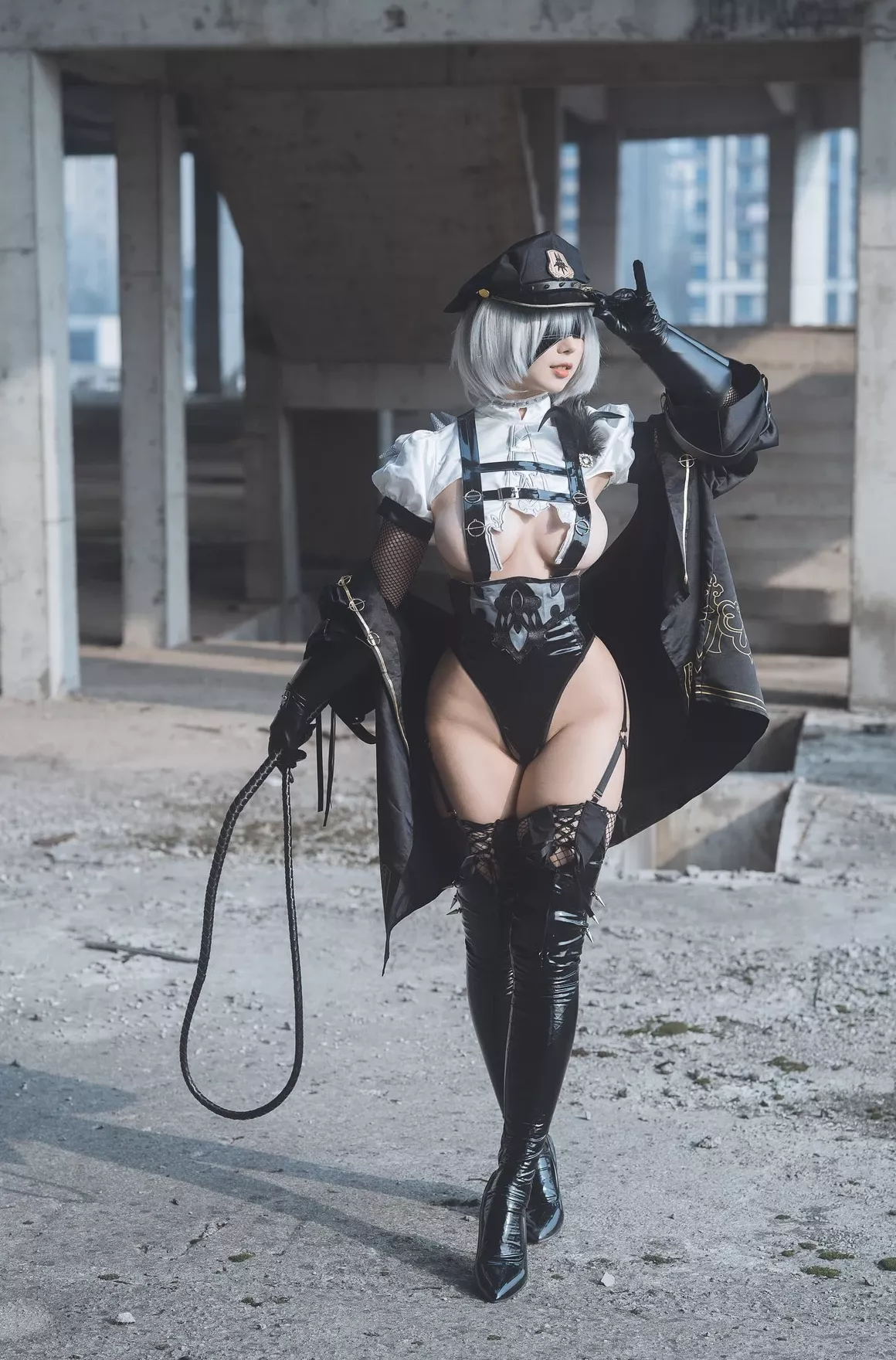 cosplay 女神cosplay 云溪溪奶桃2b同人