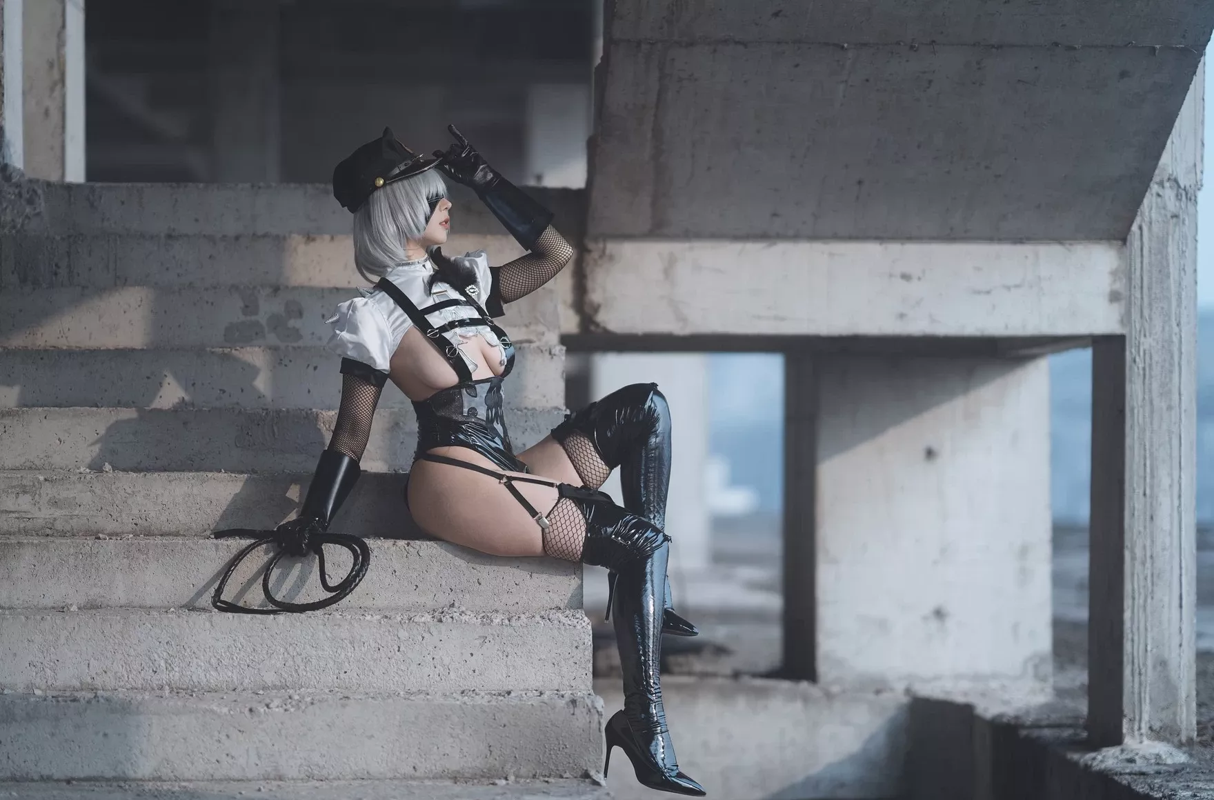 cosplay 女神cosplay 云溪溪奶桃2b同人