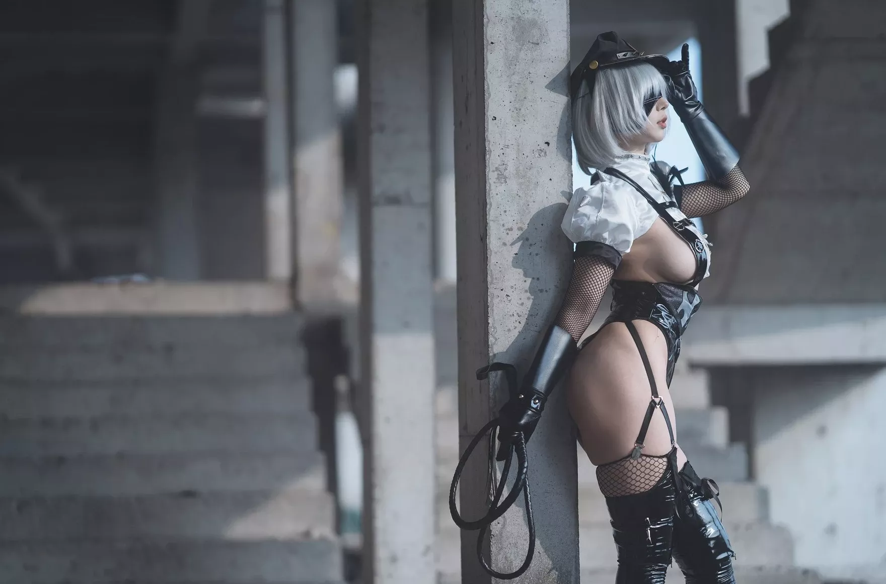 cosplay 女神cosplay 云溪溪奶桃2b同人
