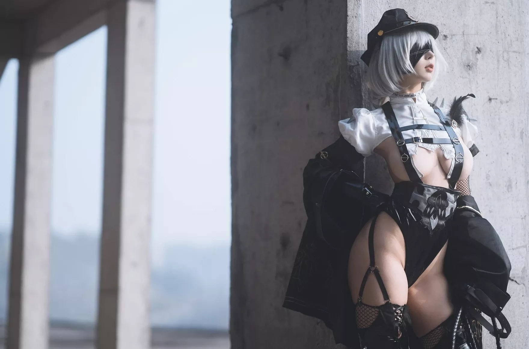 cosplay 女神cosplay 云溪溪奶桃2b同人