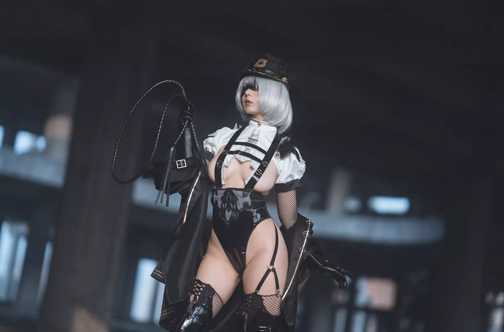 cosplay 女神cosplay 云溪溪奶桃2b同人