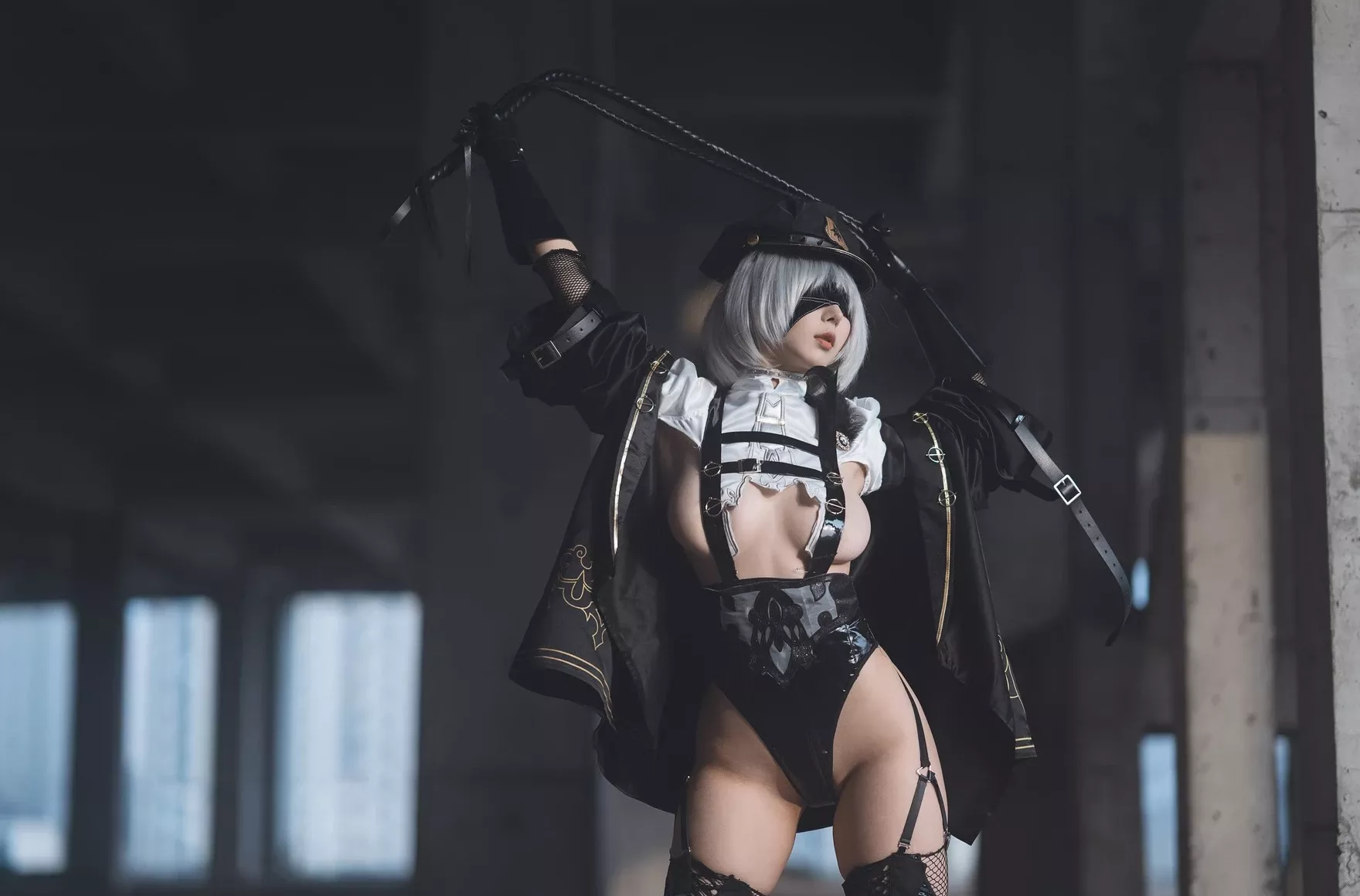 cosplay 女神cosplay 云溪溪奶桃2b同人