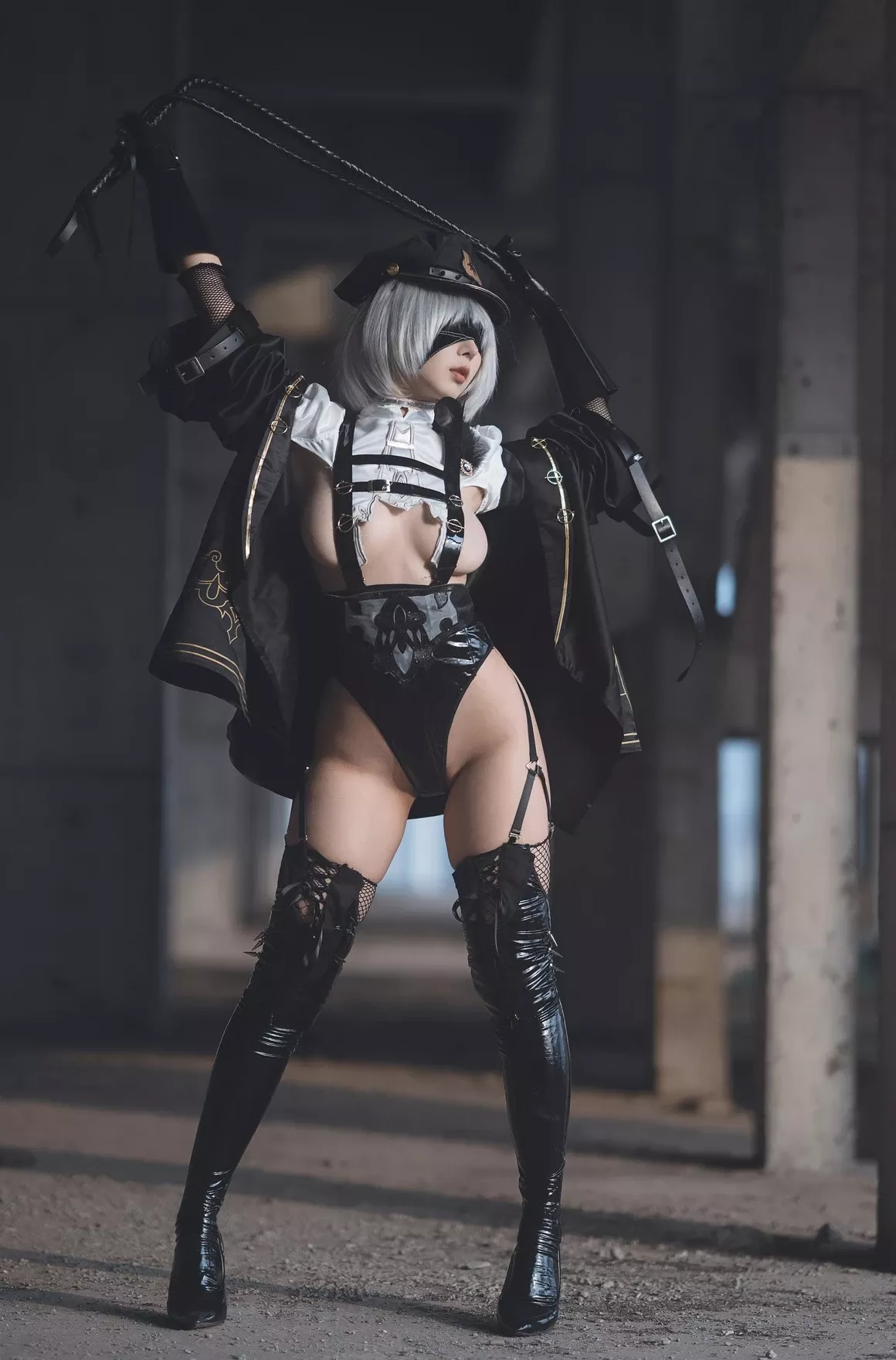 cosplay 女神cosplay 云溪溪奶桃2b同人