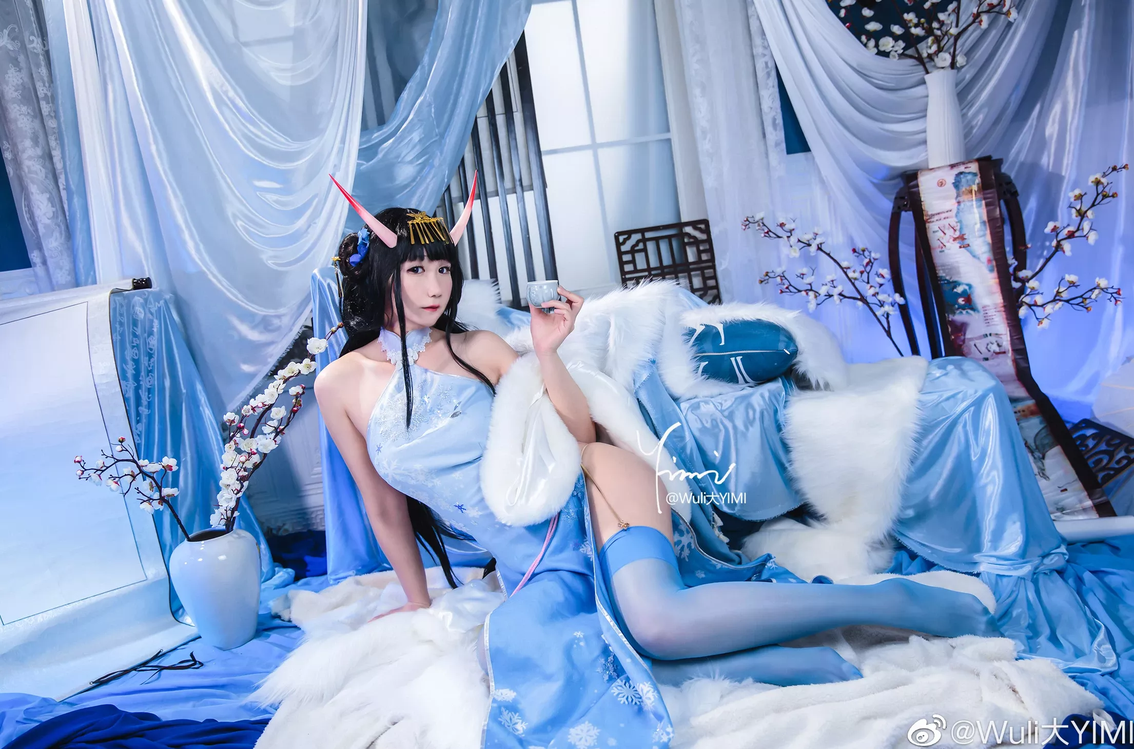 Wuli大YIMI (9P) 能代貅「冬雪沁香」 美女cosplay 碧蓝航线