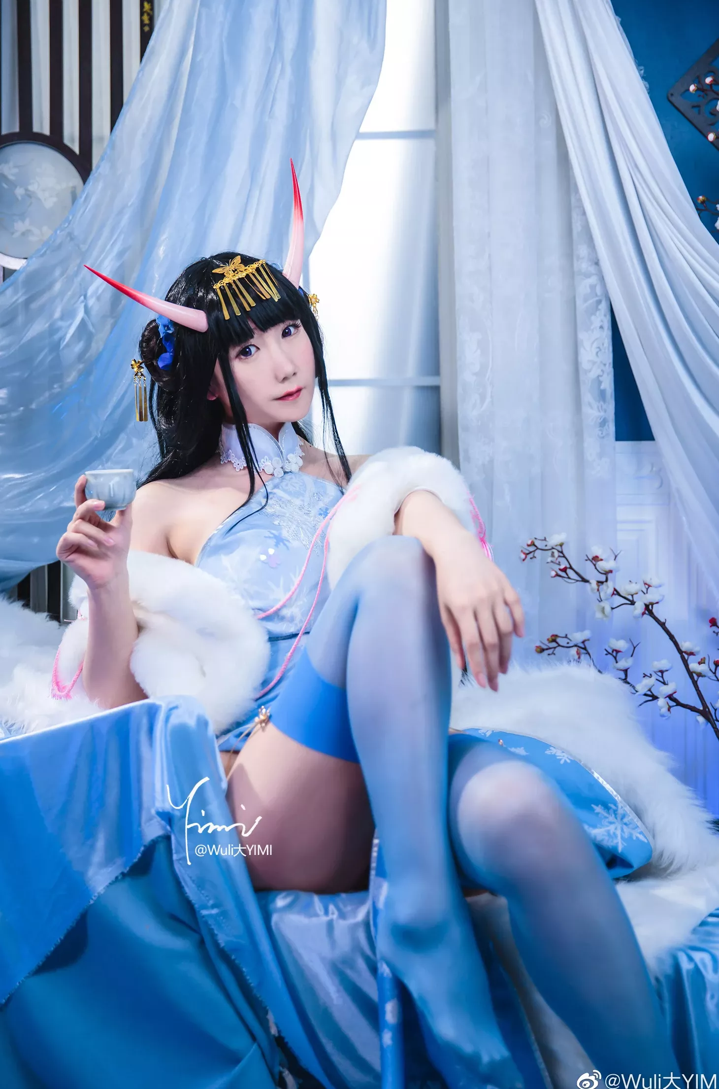 Wuli大YIMI (9P) 能代貅「冬雪沁香」 美女cosplay 碧蓝航线