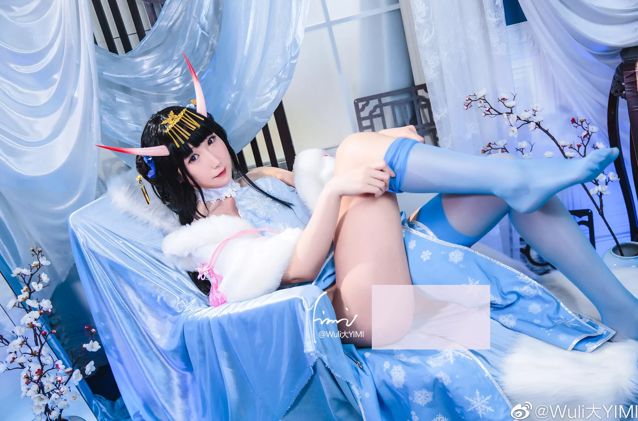 Wuli大YIMI (9P) 能代貅「冬雪沁香」 美女cosplay 碧蓝航线