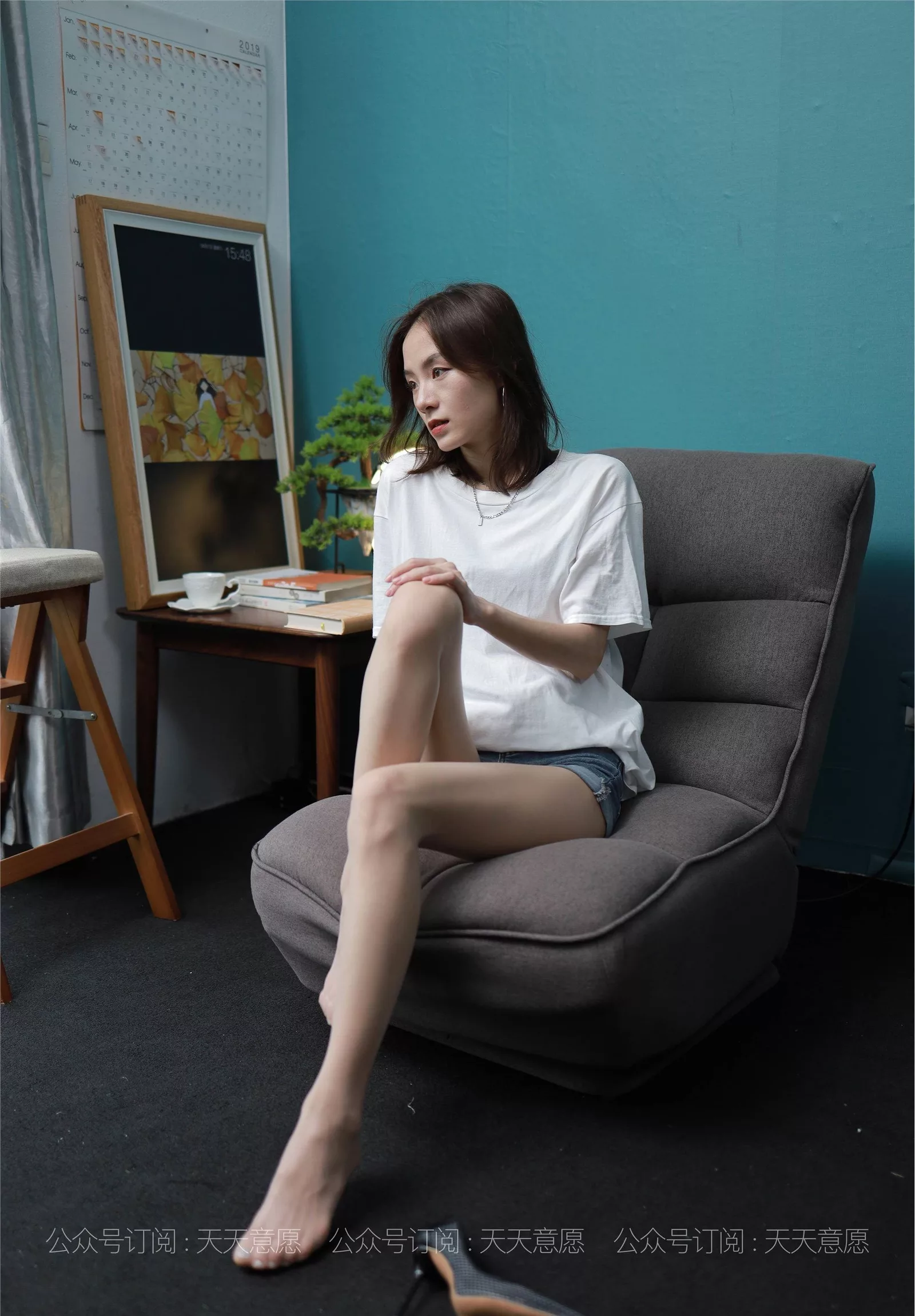 【异思趣向IESS】 2021.08.03 丝享家878：小六《邻家少女爱看书》【100P】